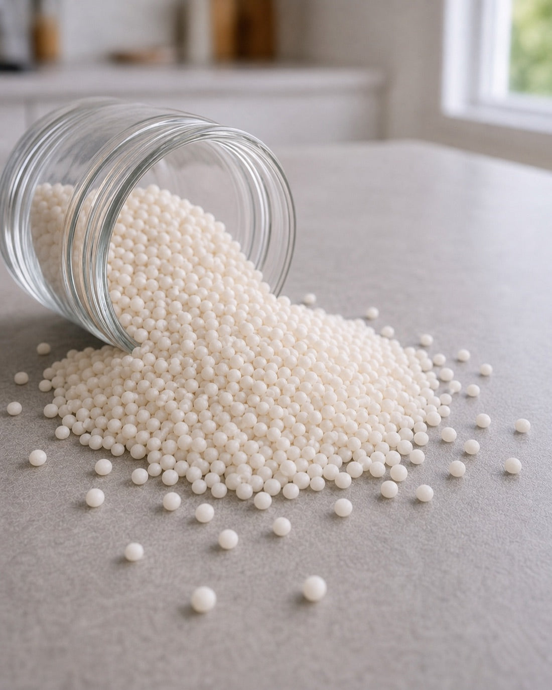 Dried konjac rice pearls