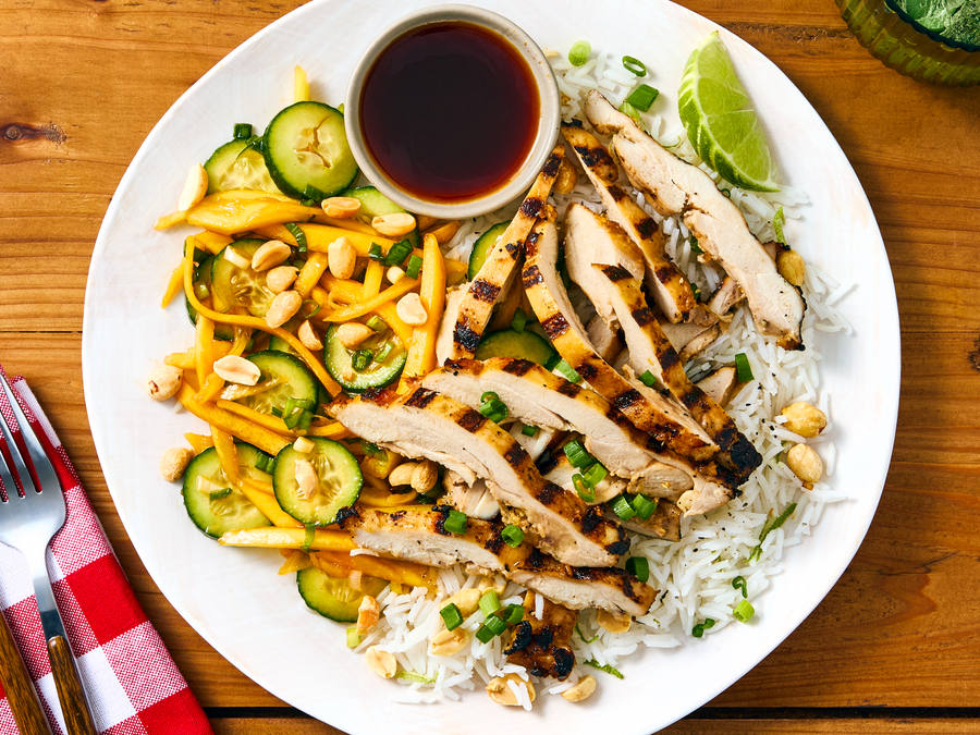 Sticky Grilled Lemongrass Chicken