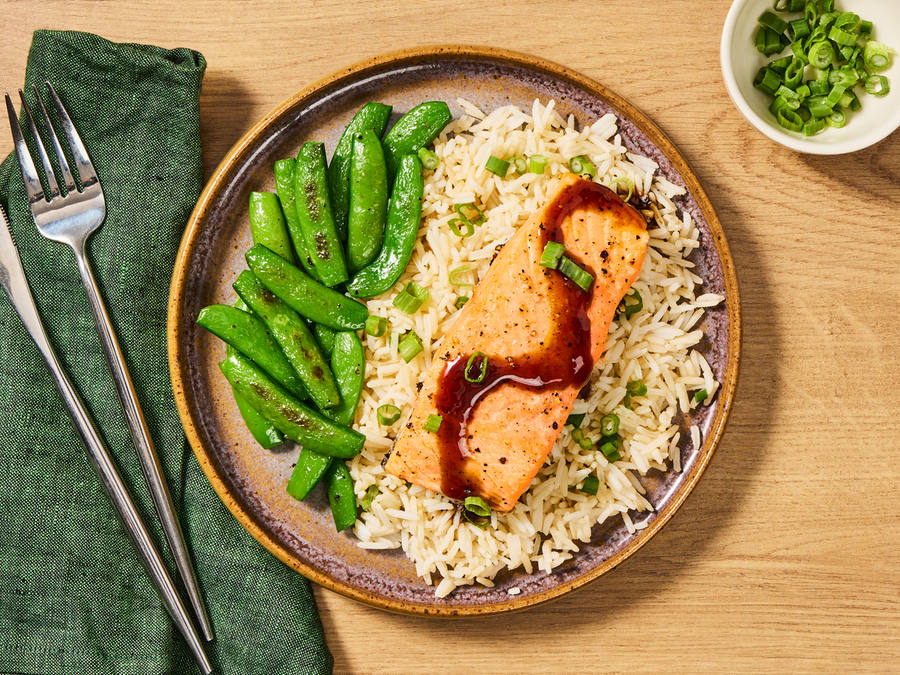 Brown Sugar-Glazed Salmon