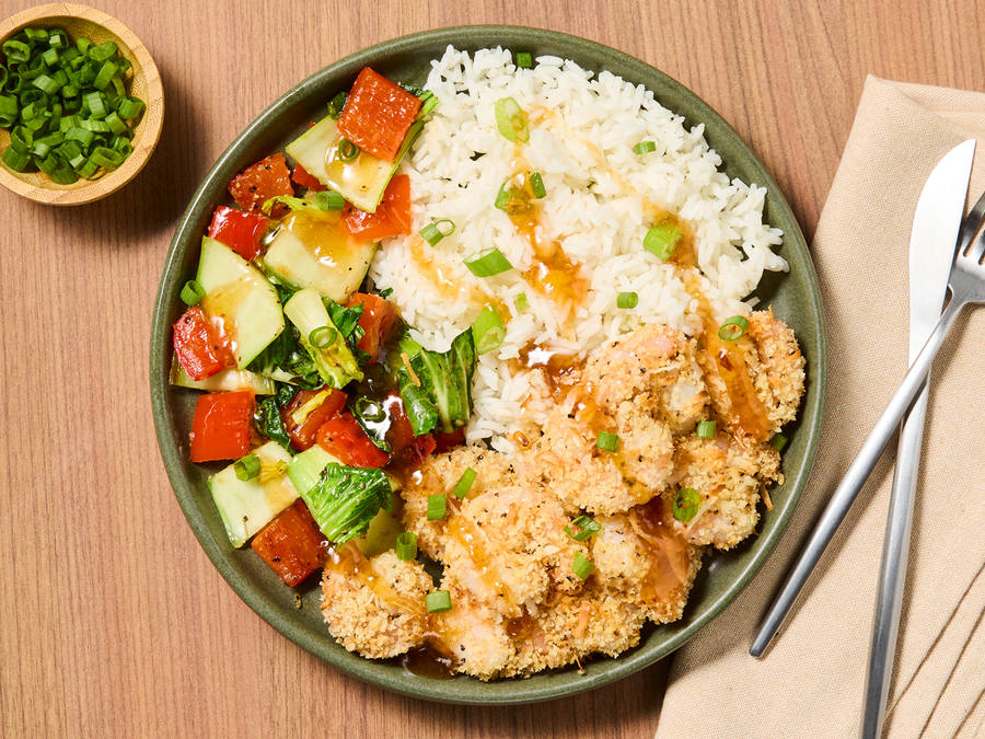 Golden Coconut Shrimp