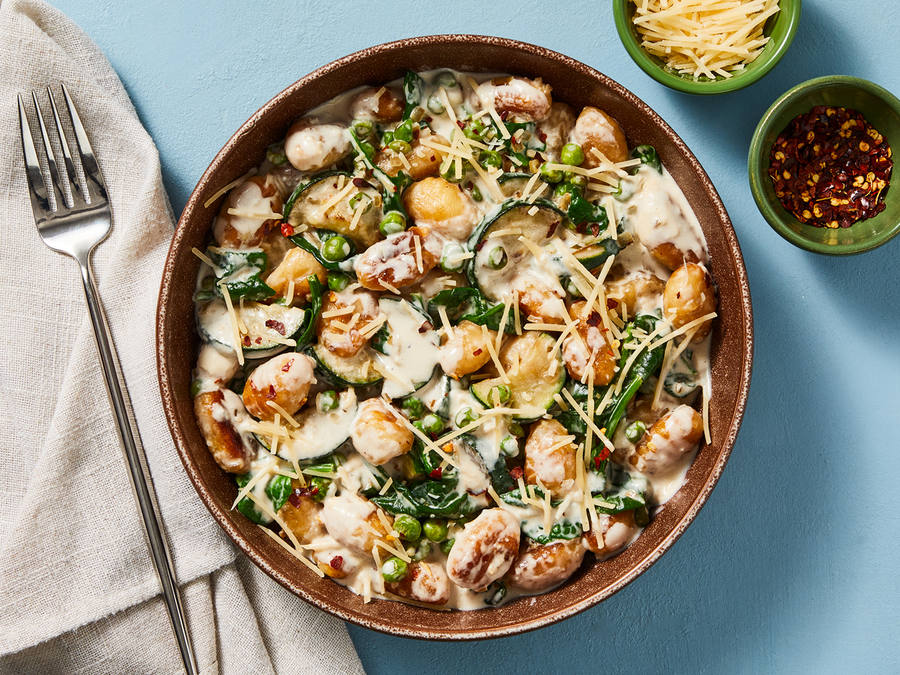 Parmesan Pan-Fried Gnocchi