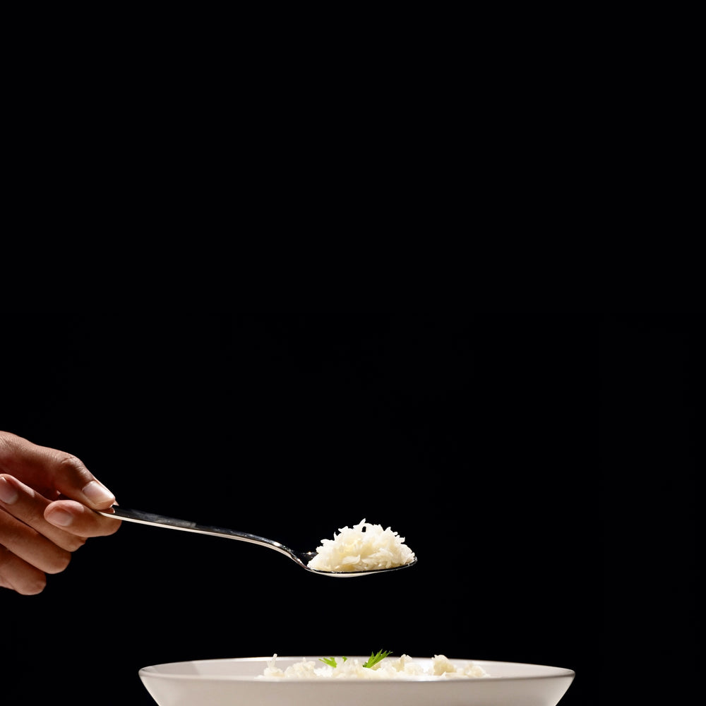 Five-star review from Chris, a verified buyer: “Tastes just like white rice, but it’s easier to make and I don’t stress about my portion sizes. Been a game changer for me!”
